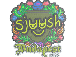 Sticker | sjuush (Embroidered) | Budapest 2025