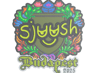 Sticker | sjuush (Embroidered) | Budapest 2025 image