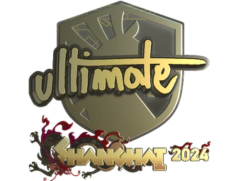 Sticker | ultimate (Gold) | Shanghai 2024 image