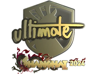 Sticker | ultimate (Gold) | Shanghai 2024