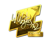 Sticker | TaZ (Gold) | Atlanta 2017 image