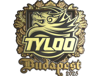 Sticker | TYLOO (Gold) | Budapest 2025 image