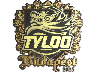 Sticker | TYLOO (Gold) | Budapest 2025