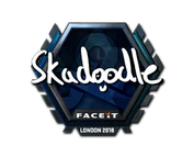 Sticker | Skadoodle (Foil) | London 2018 image