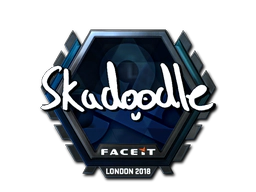 Sticker | Skadoodle (Foil) | London 2018 image