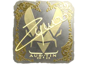 Sticker | ZywOo (Gold) | Austin 2025 image