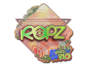 Sticker | ropz (Holo) | Rio 2022 image