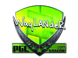 Sticker | wayLander (Foil) | Krakow 2017 image