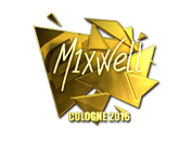 Sticker | mixwell (Gold) | Cologne 2016 image