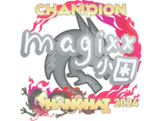 Sticker | magixx (Champion) | Shanghai 2024 image