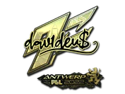 Sticker | dav1d (Gold) | Antwerp 2022 image