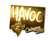 Sticker | Havoc (Gold) | Cologne 2015 image