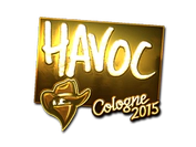 Sticker | Havoc (Gold) | Cologne 2015 image