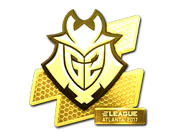 Sticker | G2 Esports (Gold) | Atlanta 2017 image
