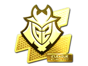 Sticker | G2 Esports (Gold) | Atlanta 2017 image