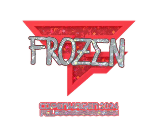 Sticker | frozen (Glitter) | Copenhagen 2024