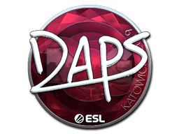 Sticker | daps (Foil) | Katowice 2019 image