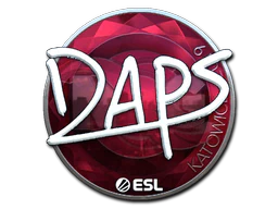 Sticker | daps (Foil) | Katowice 2019 image