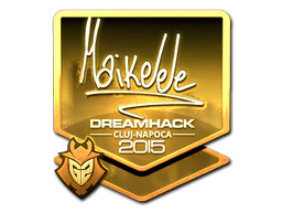 Sticker | Maikelele (Gold) | Cluj-Napoca 2015 image