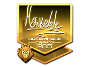 Sticker | Maikelele (Gold) | Cluj-Napoca 2015 image
