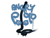 Sealed Graffiti | Recoil P90 (Monarch Blue) image