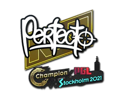 Sticker | Perfecto | Stockholm 2021 image