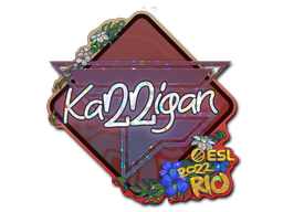 Sticker | karrigan (Glitter) | Rio 2022 image