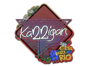 Sticker | karrigan (Glitter) | Rio 2022 image