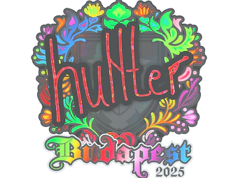 Sticker | huNter- (Holo) | Budapest 2025 image
