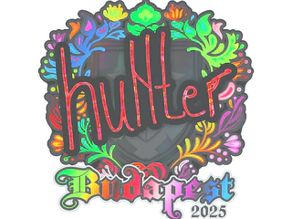 Sticker | huNter- (Holo) | Budapest 2025