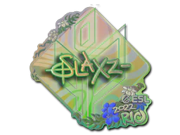 Sticker | slaxz- (Holo) | Rio 2022 image