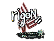Sticker | rigoN (Glitter) | Antwerp 2022 image