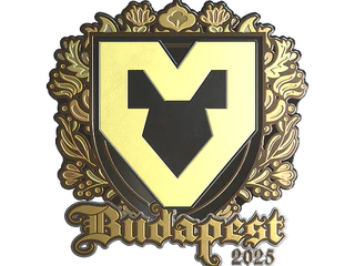 Sticker | MOUZ (Gold) | Budapest 2025