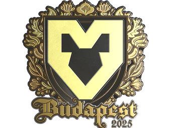 Sticker | MOUZ (Gold) | Budapest 2025 image