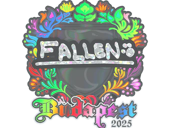 Sticker | FalleN (Holo) | Budapest 2025 image
