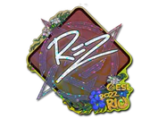 Sticker | REZ (Glitter) | Rio 2022 image