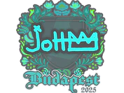 Sticker | jottAAA | Budapest 2025 image
