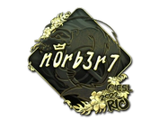 Sticker | n0rb3r7 (Gold) | Rio 2022 image