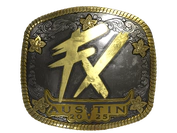 Sticker | Fluxo (Gold) | Austin 2025 image