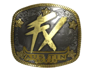 Sticker | Fluxo (Gold) | Austin 2025