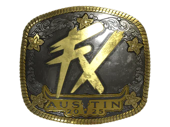 Sticker | Fluxo (Gold) | Austin 2025 image