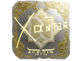 Sticker | Xant3r (Gold) | Austin 2025 image