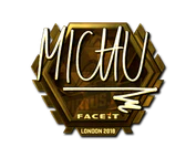 Sticker | MICHU (Gold) | London 2018 image