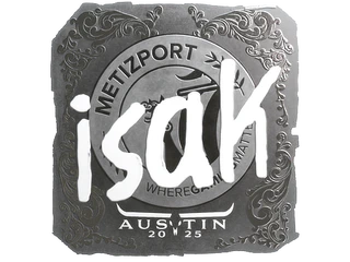 Sticker | isak (Foil) | Austin 2025