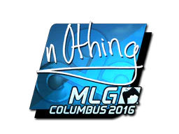 Sticker | n0thing (Foil) | MLG Columbus 2016 image