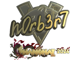 Sticker | n0rb3r7 (Gold) | Shanghai 2024 image