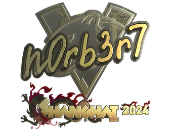Sticker | n0rb3r7 (Gold) | Shanghai 2024 image