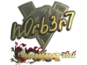 Sticker | n0rb3r7 (Gold) | Shanghai 2024 image