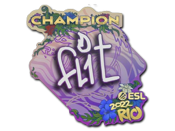 Sticker | FL1T (Champion) | Rio 2022 image