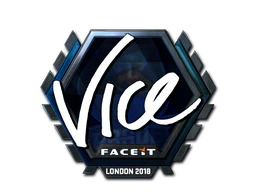 Sticker | vice (Foil) | London 2018 image